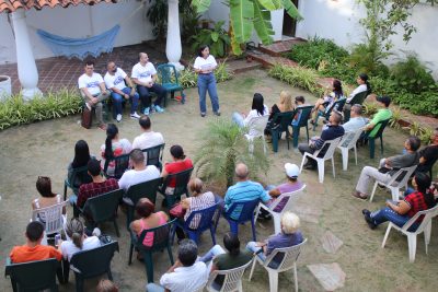 Habitantes de La Asunción son promotores de la participación ciudadana