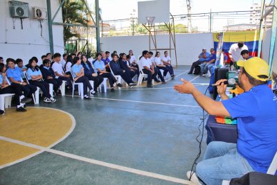 91 participantes exploran oportunidades de estudio en EE. UU. en Foro realizado en UE San Martín de Porres