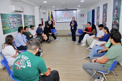 El inglés hace el llamado y Cevamar responde con el swing del jazz